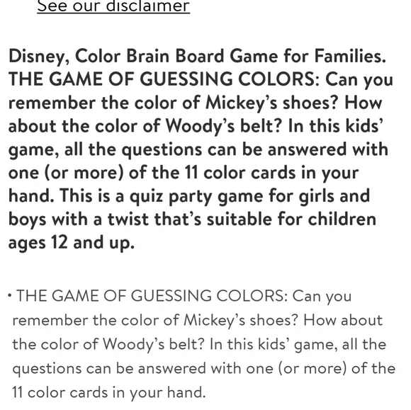 Color Brain Disney Edition Gane - Picture 3 of 3